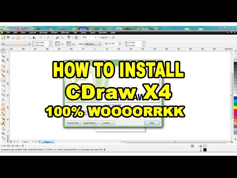 install corel x4 on windows 10